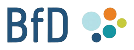 BfD-Partnerlogo, transparenter Hintergrund